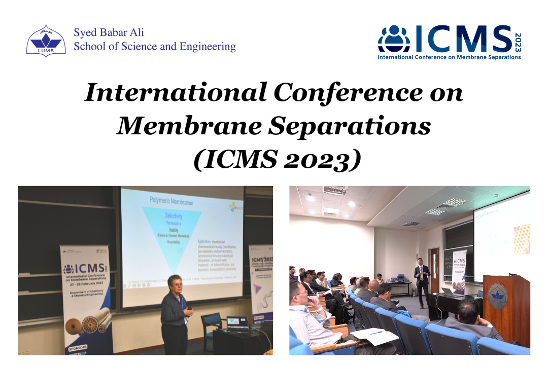 International Conference on Membrane Separations (ICMS 2023) SBASSE